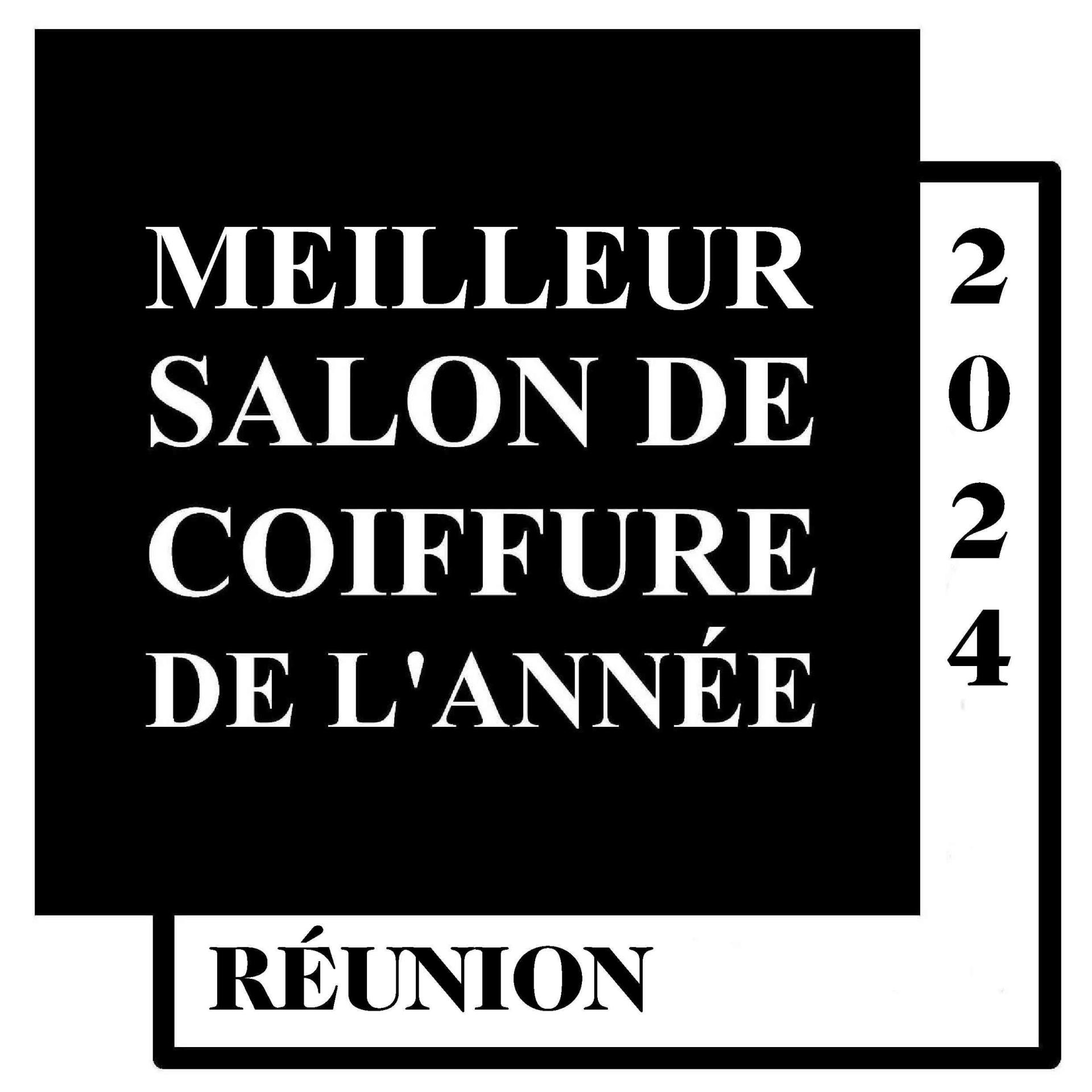 Salon de coiffure de l annee logo de la reunion 1